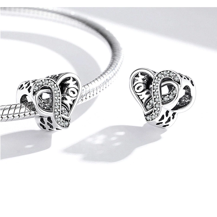 Eternia charm on bracelet, honoring a mother’s eternal love | Asttery