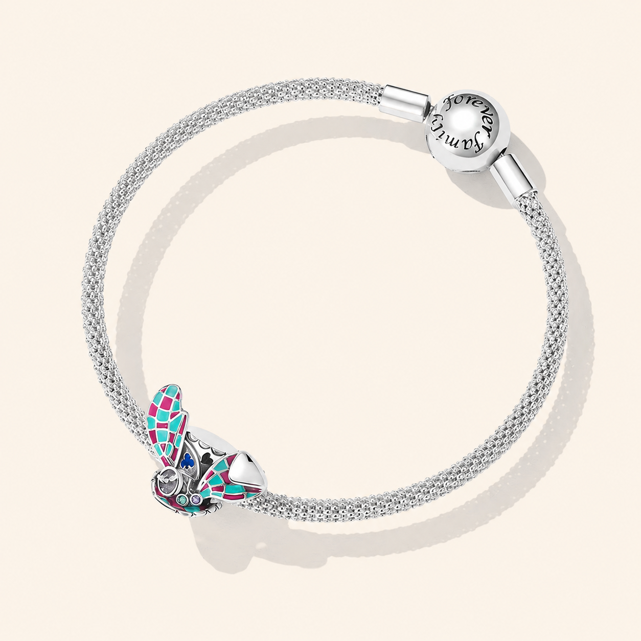 Faytello charm on bracelet, symbol of imagination and magical style| Asttery