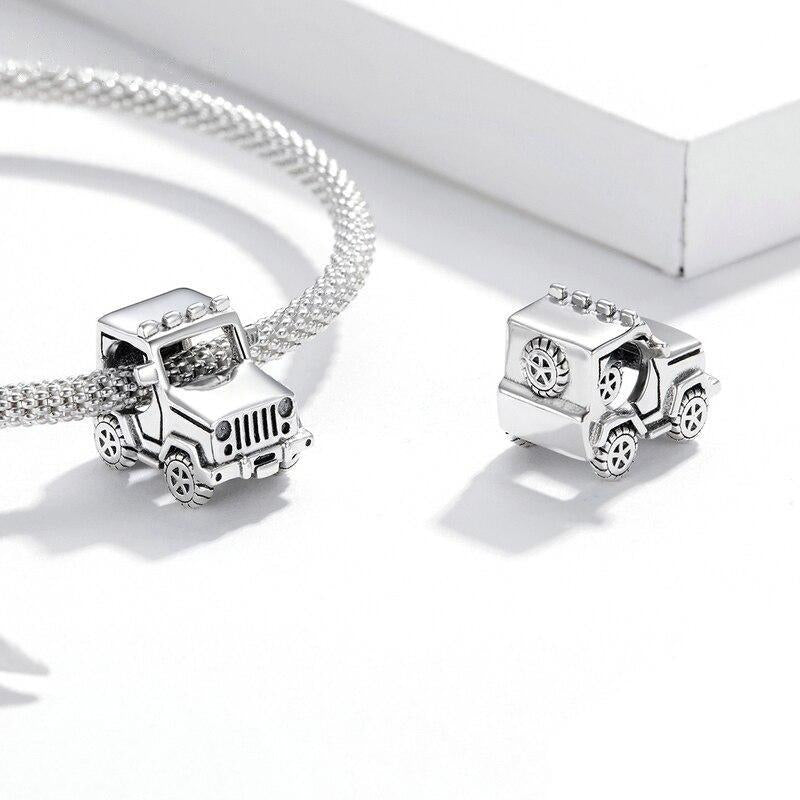 Solvian charm on bracelet, symbol of adventure, discovery, and purposeful movement | Asttery