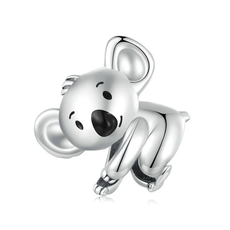 Koanari charm in 925 sterling silver shaped like a koala | Asttery