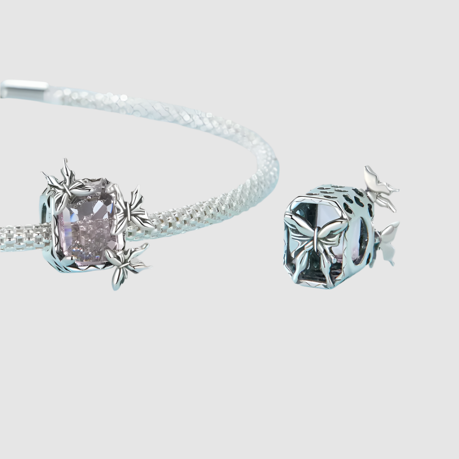 Lythara charm on bracelet, symbol of healing, softness and inner renewal | Asttery