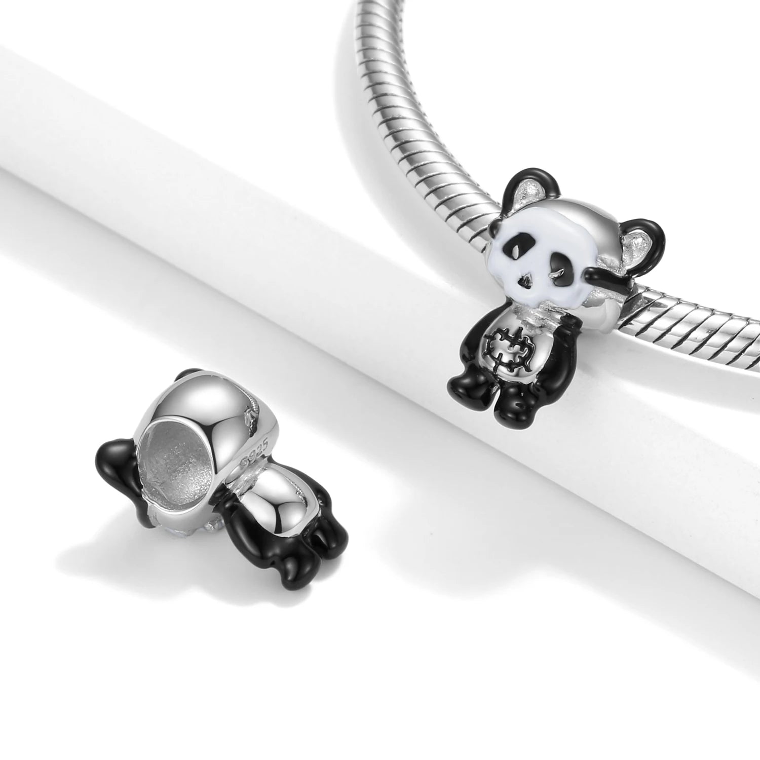 Morvik, the shadow panda charm, symbolising silent strength and resilience | Asttery
