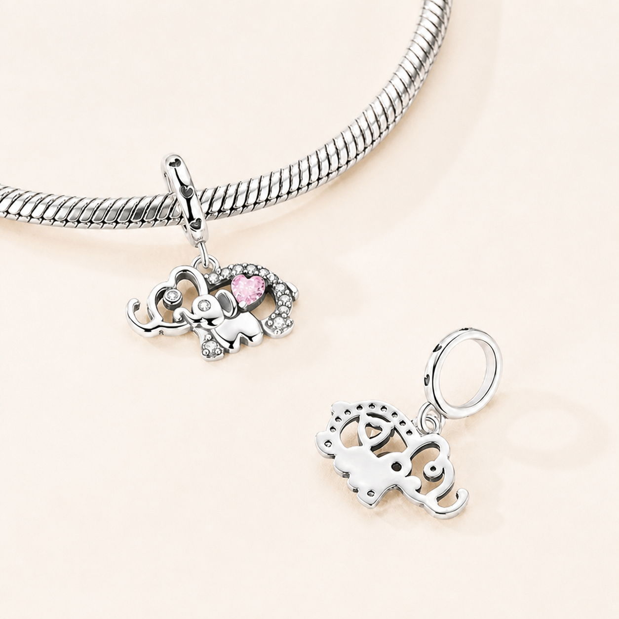 Thyra is not just a charm. It is love in its most enduring form, steady, protective, and deeply rooted. The elephant, a symbol of wisdom in silver 925 | Asttery
