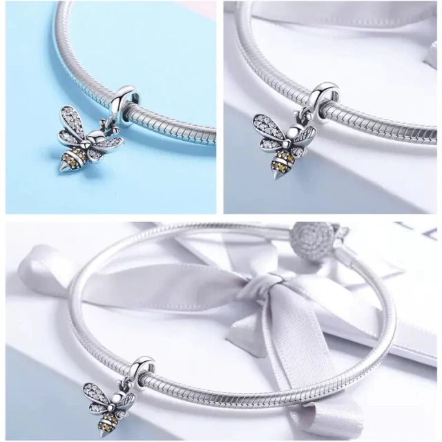 Bevella charm on bracelet, a symbol of tenderness, quiet strength, and purpose, Asttery